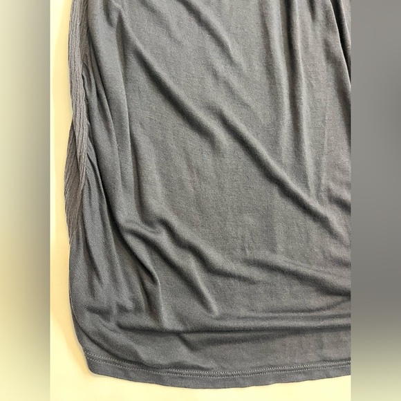 Loft Women's Ruffle Sleeve Tank Top with Button Detail Summer Shirt Size XS - Picture 13 of 14